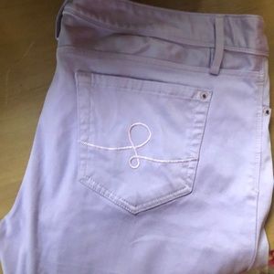 Lilly Pulitzer lavender Worth Skinny pants